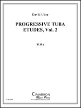 PROGRESSIVE ETUDES FOR TUBA #2 TUBA METHOD P.O.D. cover